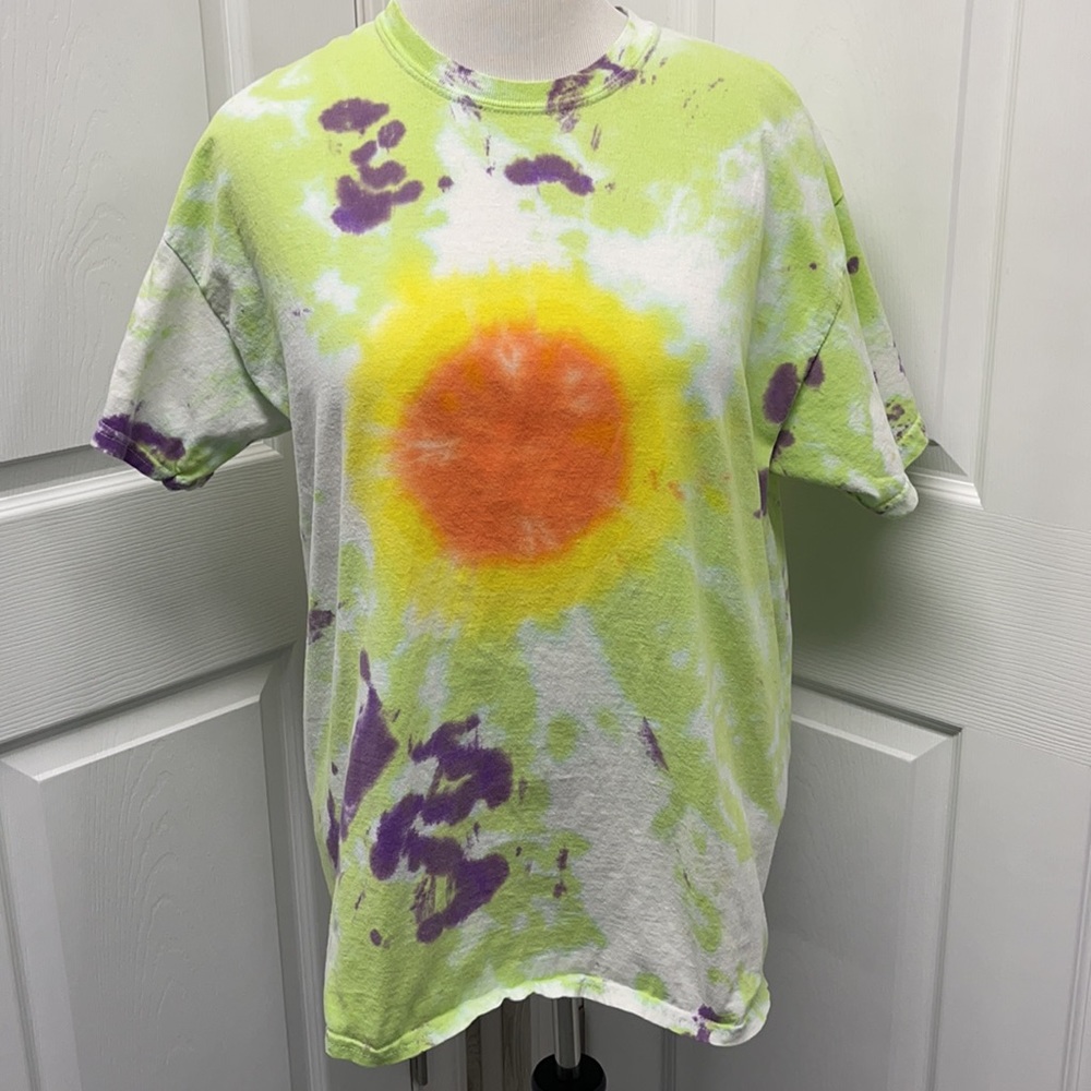 Tie Dyed Multi-Color XL Unisex T-Shirt